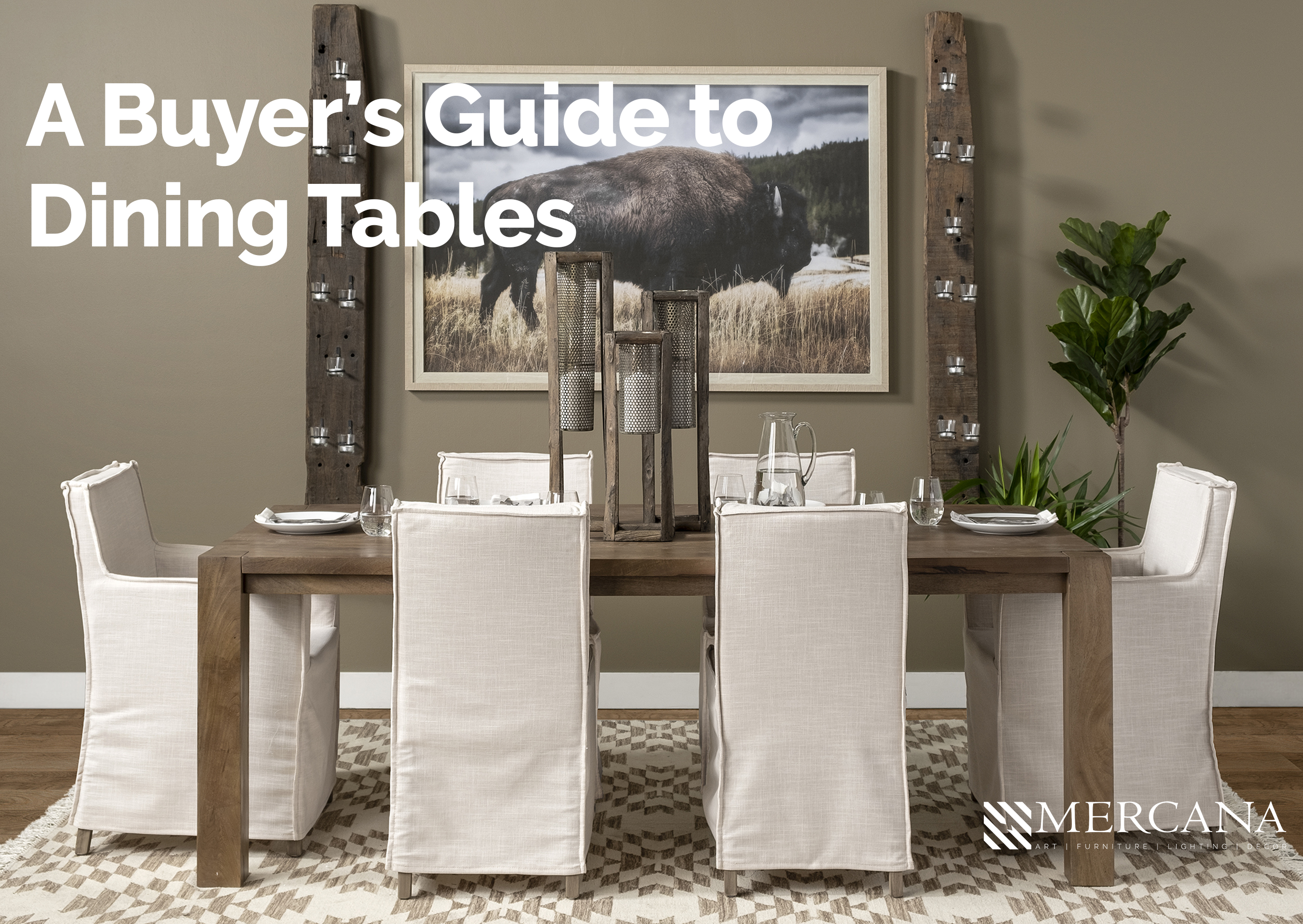 A Buyer’s Guide to Dining Tables