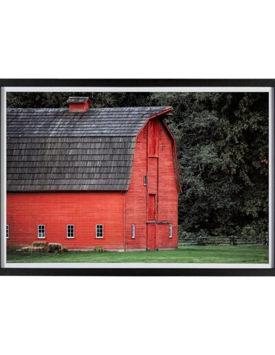 A picture of a Red Barn by Mercana Studio